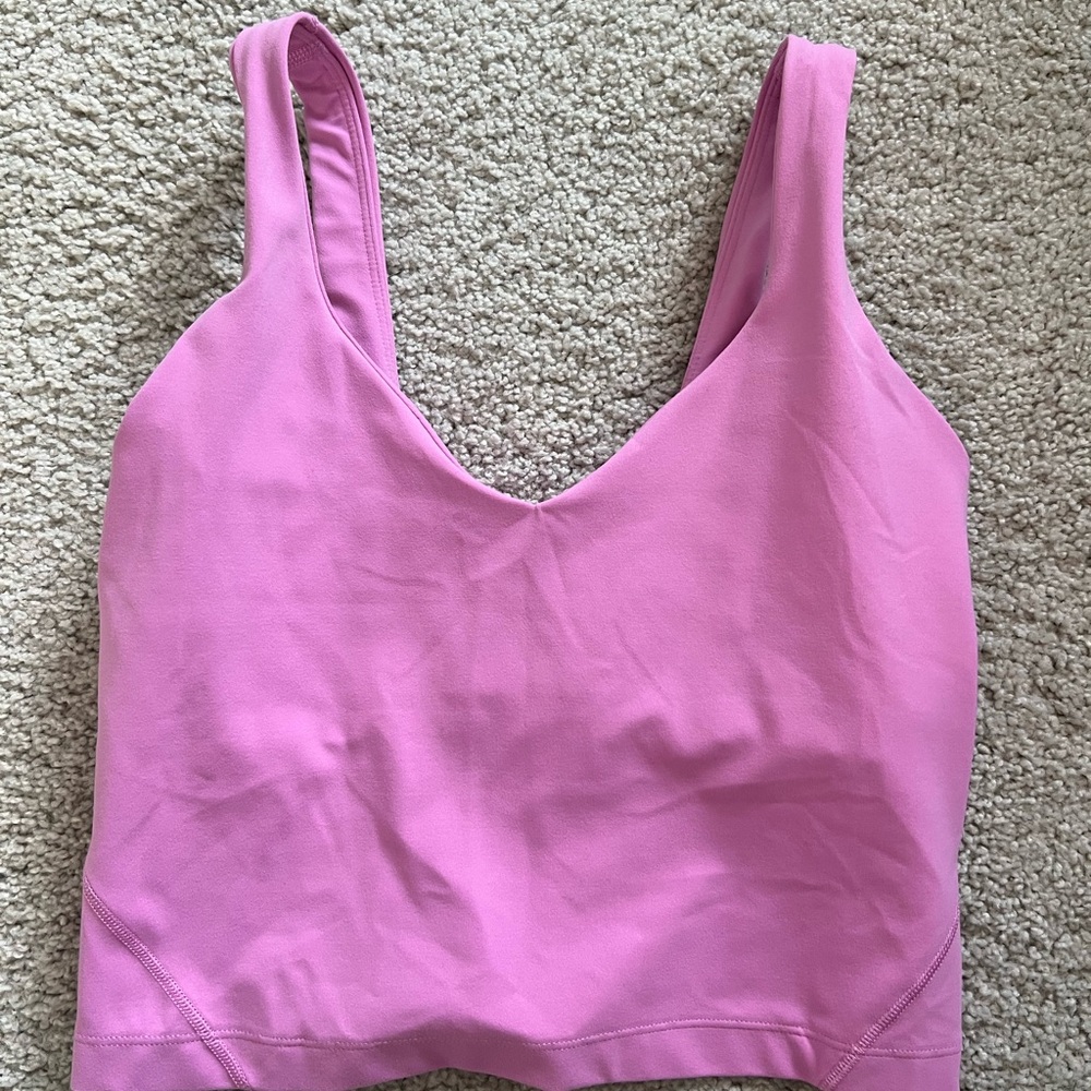 Pink Lululemon Align Tank